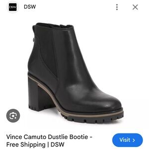 Vince Camuto Black Dustie Bootie